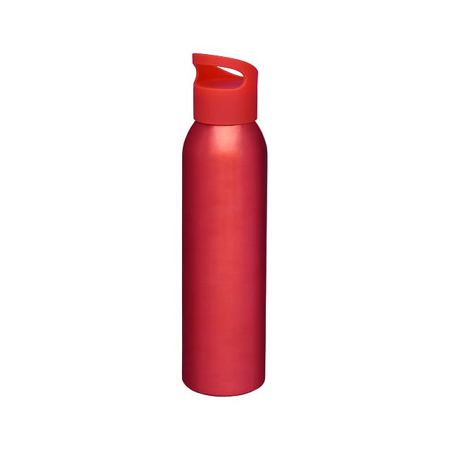 Sky 650ml sportovní láhev - transparentní červená