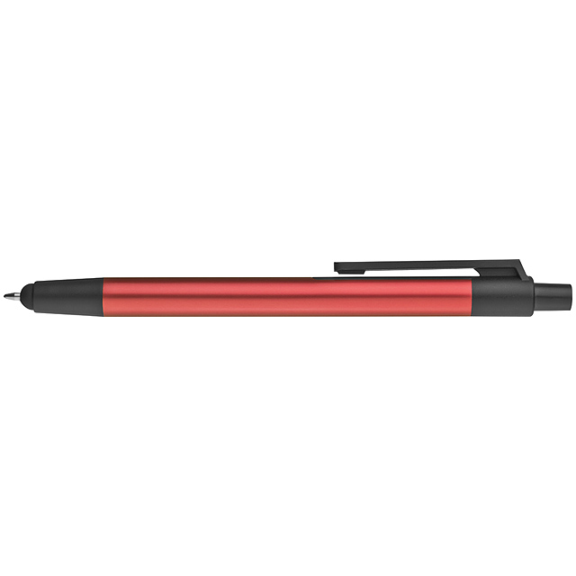 Aluminum ball pen - red