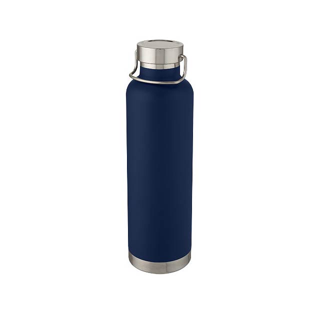Thor 1 L copper vacuum insulated sport bottle - blue