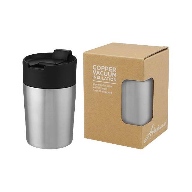 Jetta 180 ml copper vacuum insulated tumbler - silver