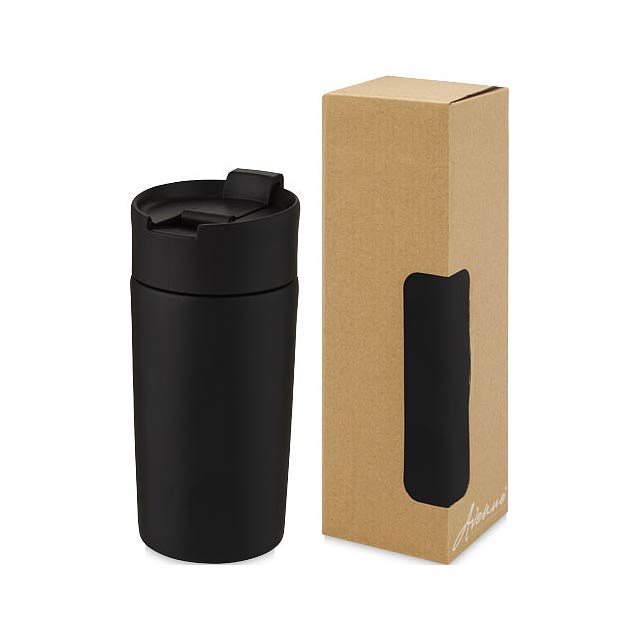 Jetta 330 ml copper vacuum insulated tumbler - black