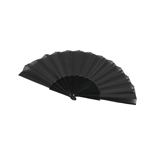 Maestral foldable handfan in paper box - black