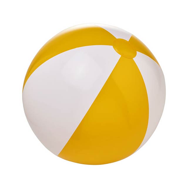 Bora neprůhledný plážový míč - žltá