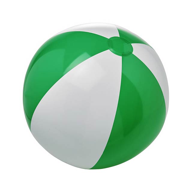 Bora neprůhledný plážový míč - zelená