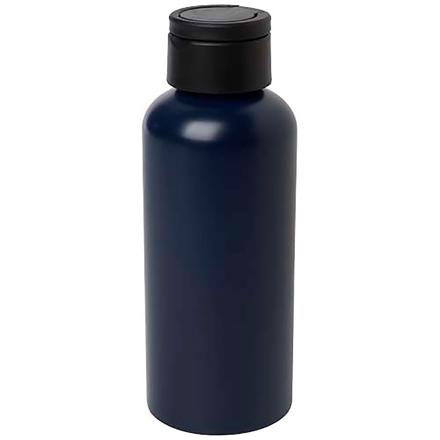 Trinity 600 ml RCS-zertifizierte Wasserflasche aus recyceltem Aluminium mit RPET-Deckel - blau