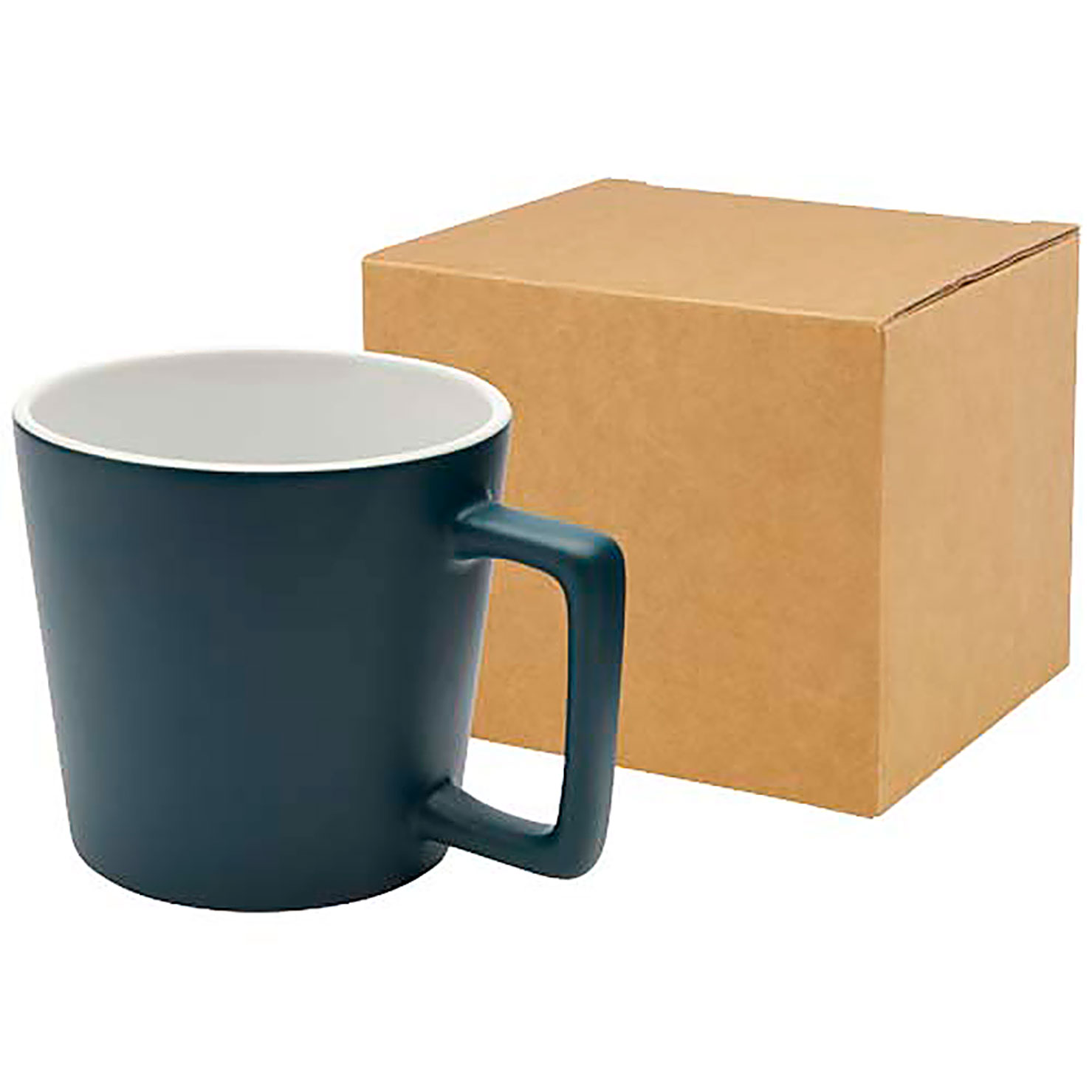 Cali 370 ml Keramiktasse mit matter Oberfläche - Grün