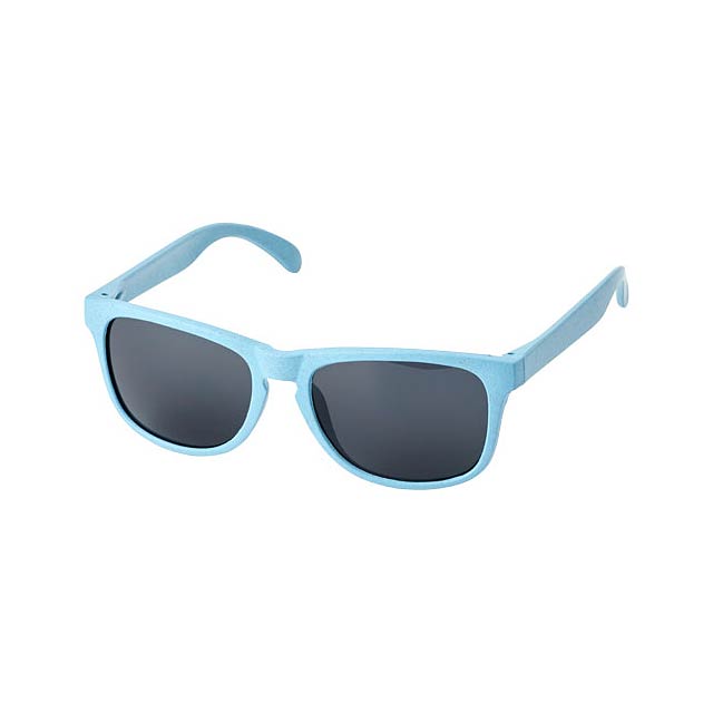Rongo sluneční brýle z pšeničné slámy - modrá
