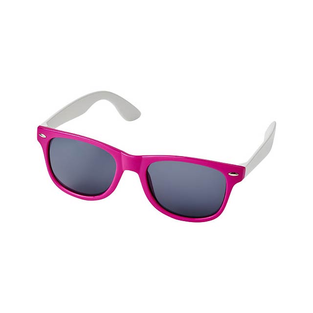 Sun Ray colour block sunglasses - fuchsia