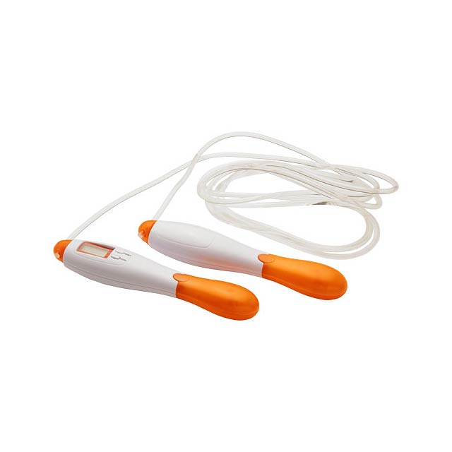 Frazier skipping rope with a counting LCD display - white