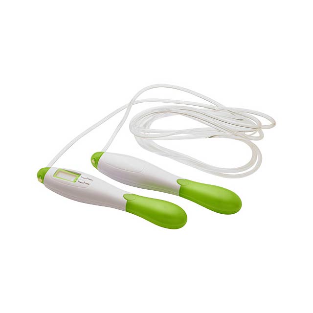 Frazier skipping rope with a counting LCD display - white