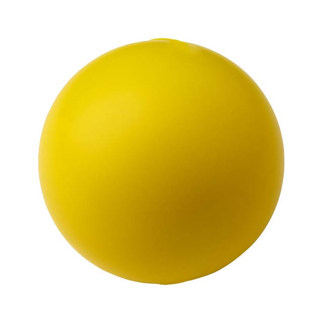Cool round stress reliever - yellow Cool round stress reliever - yellow