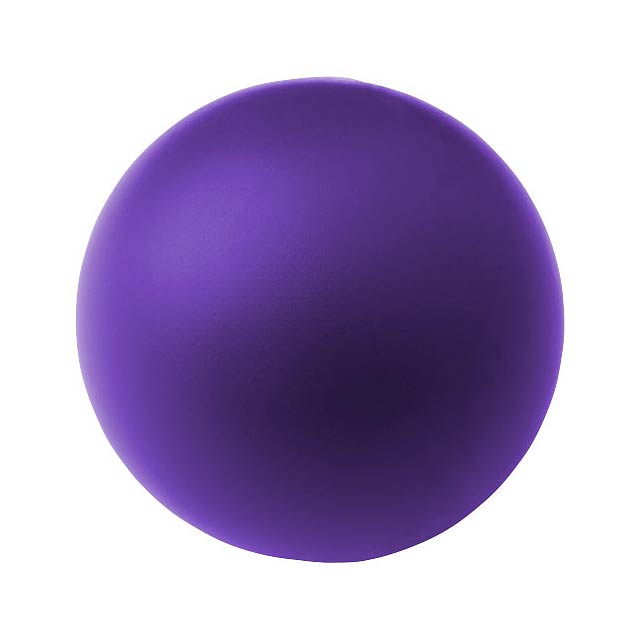 Cool round stress reliever - violet