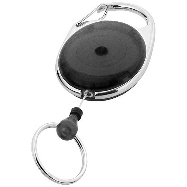 Gerlos roller clip keychain - black