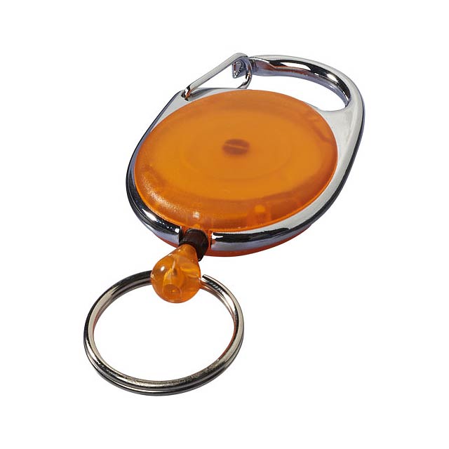 Gerlos roller clip keychain - orange