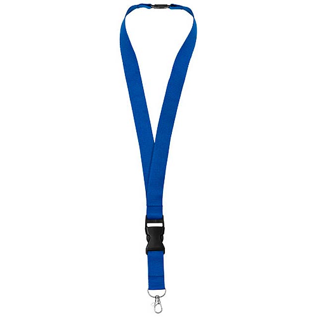 Yogi Lanyard mit Sicherheitsclip - königsblauen  