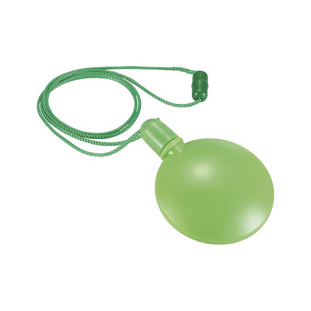 Blubber round bubble dispenser - lime