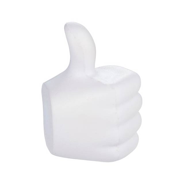 Antistresová pomůcka Thumbs Up - bílá