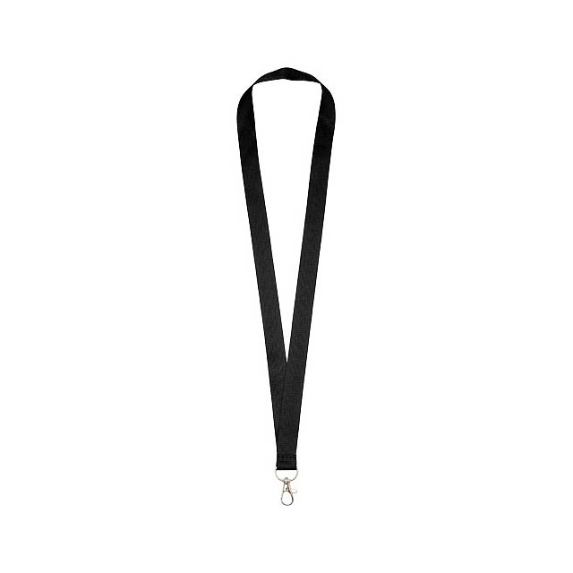 Impey lanyard with convenient hook - black