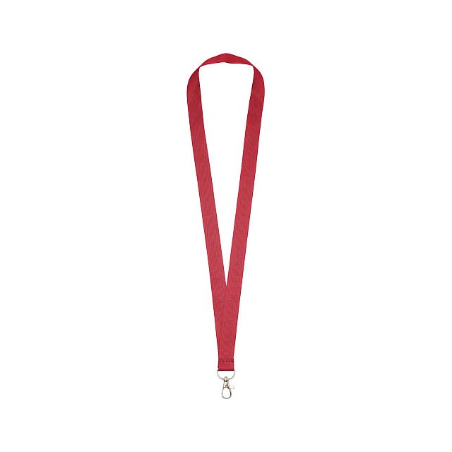 Impey Lanyard mit praktischem Haken - Transparente Rot