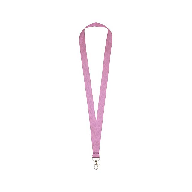 Impey lanyard with convenient hook - fuchsia