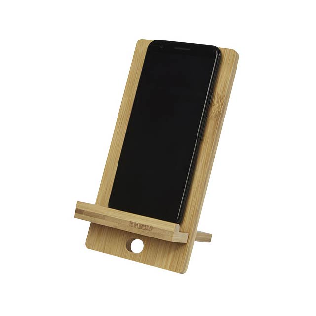 Bambusový držák mobilního telefonu Dipu - drevo