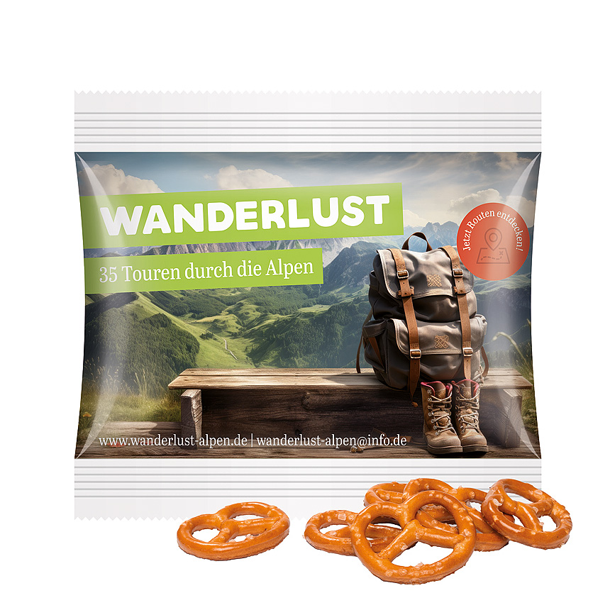 Snack midi sáček, bílá fólie, solené mini preclíky - Snack midi sáček, bílá fólie, solené mini preclíky -