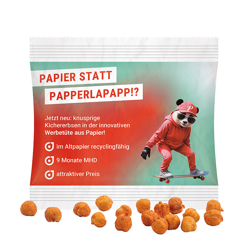 Snack midi sáček, recyklovatelný PaperPlus Pro, cizrna paprika - Snack midi sáček, recyklovatelný PaperPlus Pro, cizrna paprika -