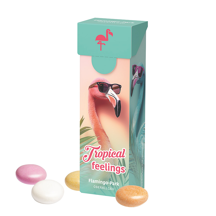 Slim Box mini, Mentos chewing candy fruit - Slim Box mini, Mentos chewing candy fruit -
