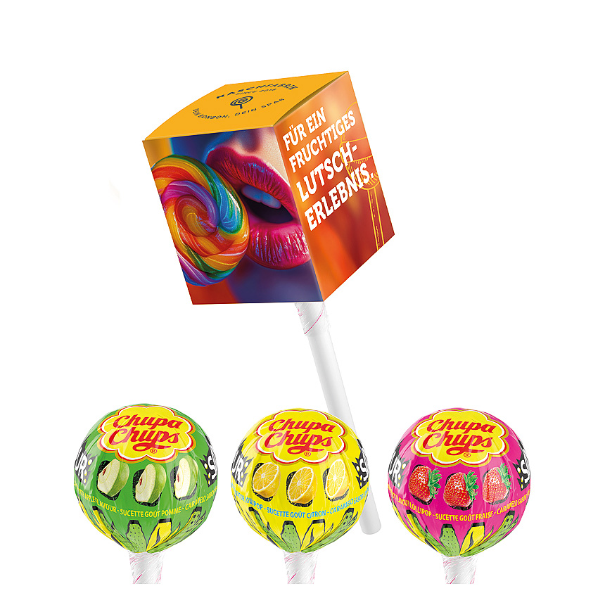 Lolly box, Chupa Chup ball-shaped lolly, sour - 