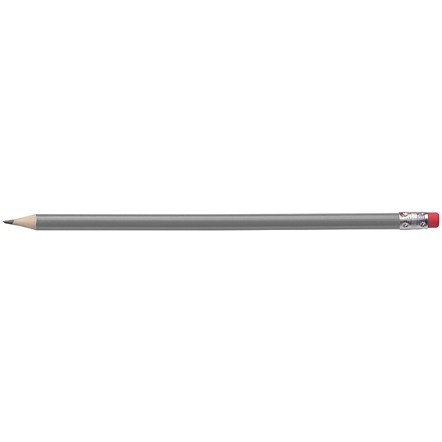 Pencil with Guma - grey