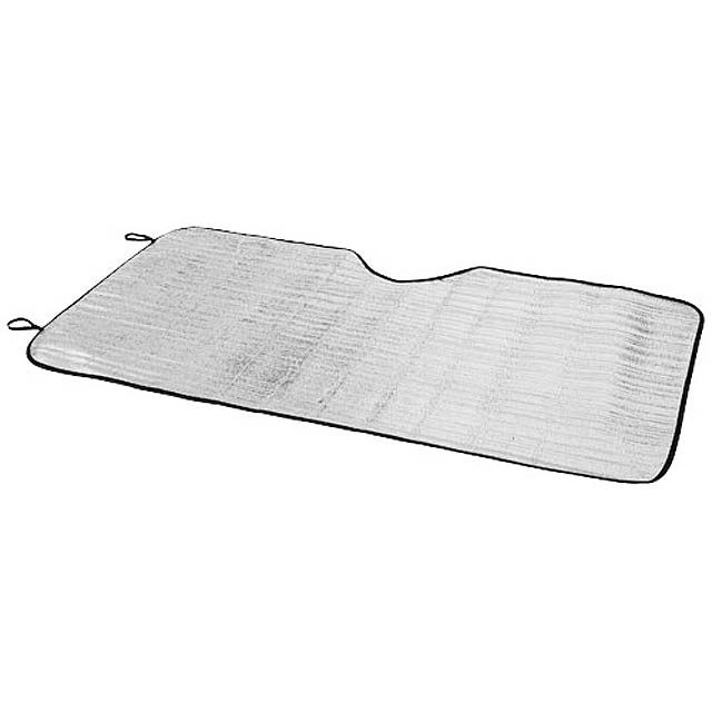 Noson car sun shade panel - shiny silver