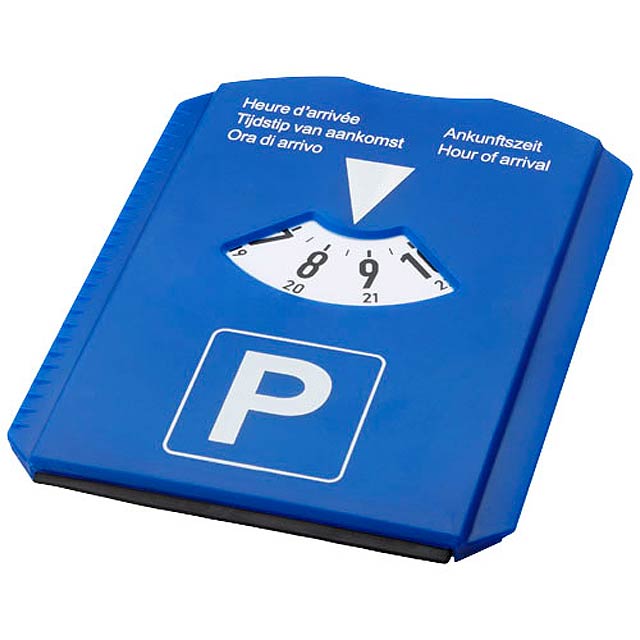 Spot 5-in-1 parking disc - blue