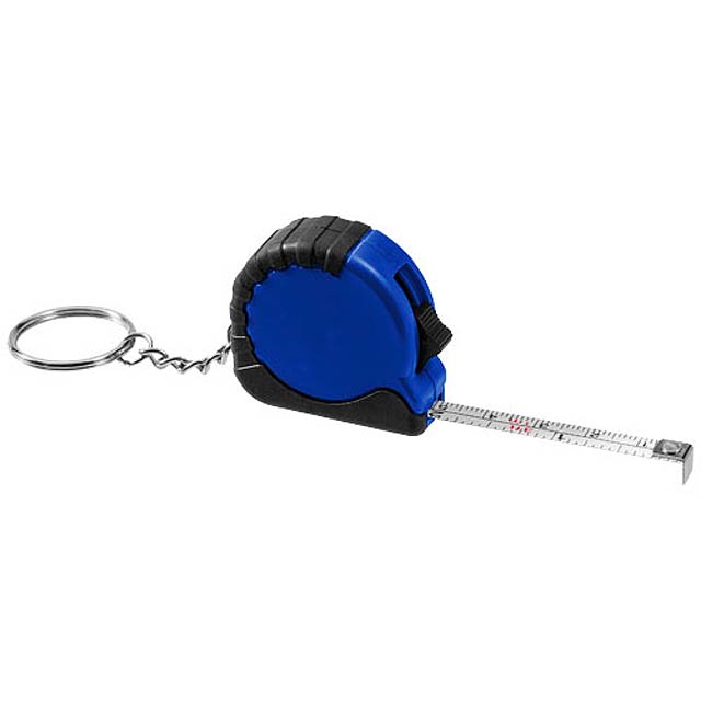 Habana 1 metre measuring tape with keychain - royal blue