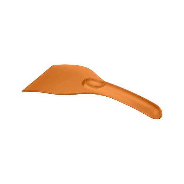 Chilly 2.0 large recycled plastic ice scraper - orange