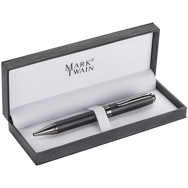 Mark Twain ballpen - black