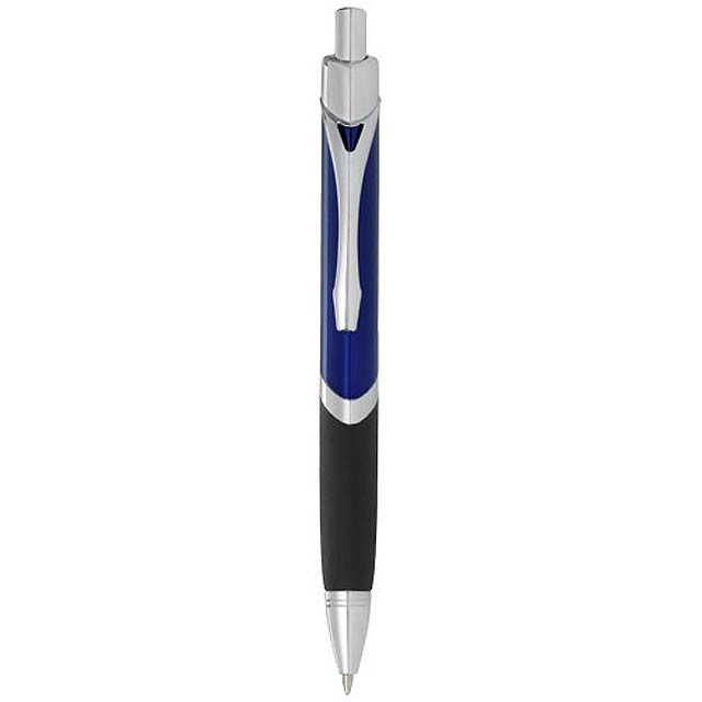 Trojúhelníkové kuličkové pero Sobee - modrá