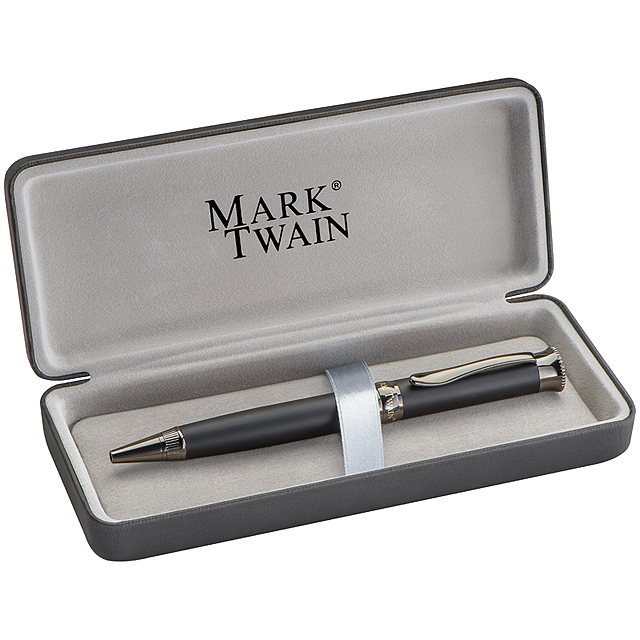 Mark Twain ballpen - black