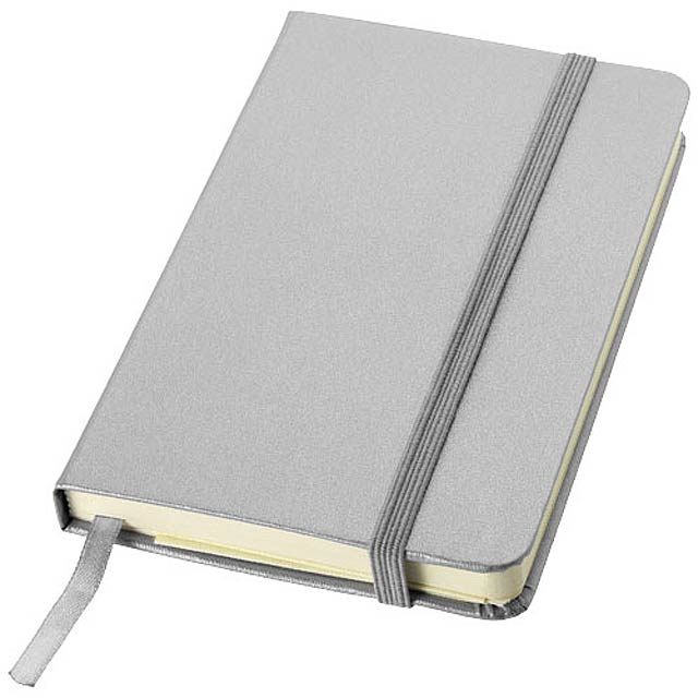 Classic A6 Hard Cover Notizbuch - Silber