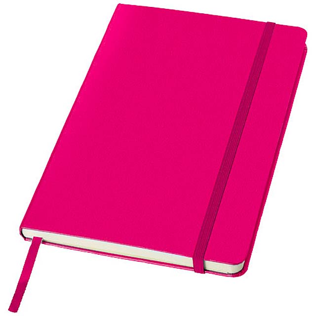 Classic A5 hard cover notebook - pink