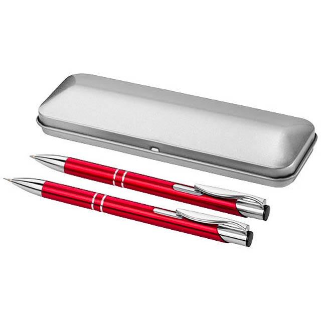 Dublin writing set - red