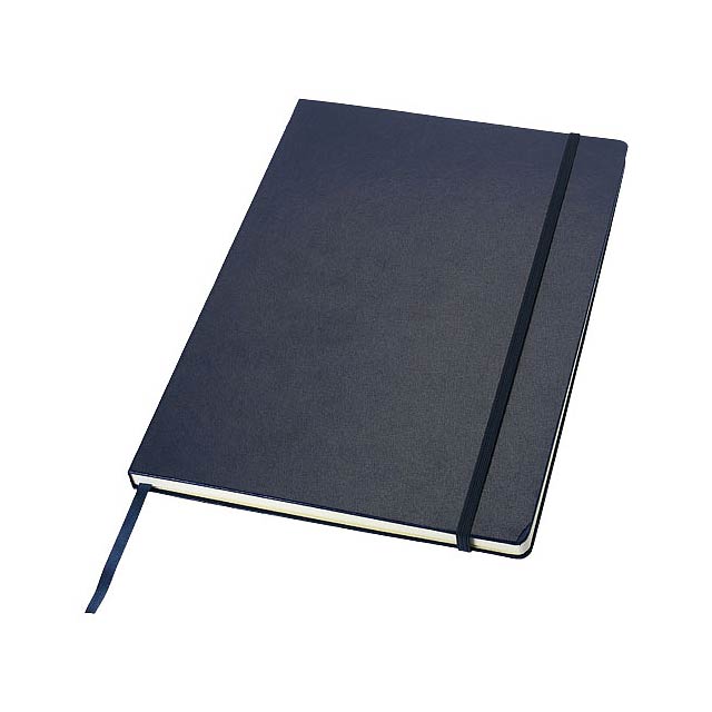 Executive A4 hard cover notebook - blue