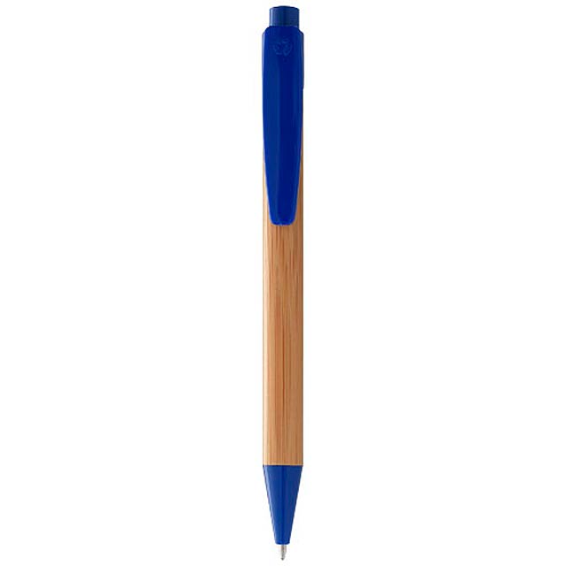 Borneo bamboo ballpoint pen - blue