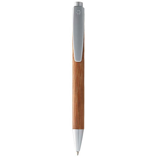 Borneo bamboo ballpoint pen - silver