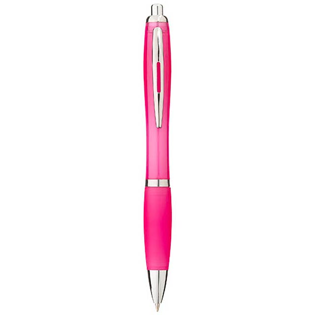 Nash Kugelschreiber mit farbigem Schaft und Griff (schwarze Mine) - Rosa