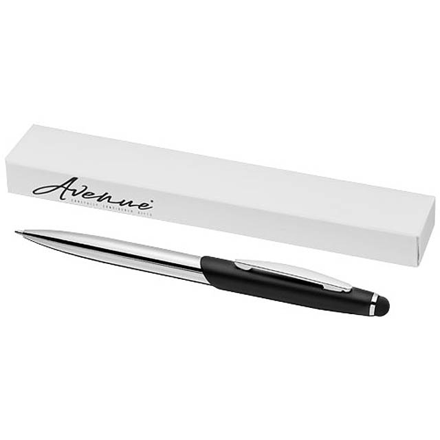 Guľôčkové pero a stylus - čierna
