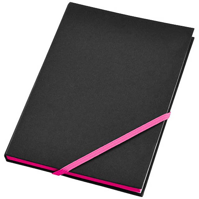 Travers hard cover notebook - pink