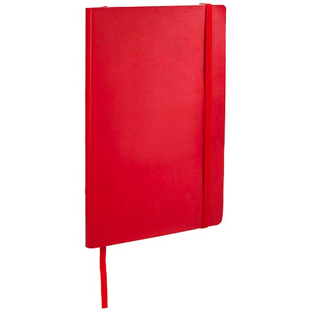 Classic A5 soft cover notebook - red
