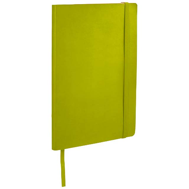 Classic A5 soft cover notebook - lime