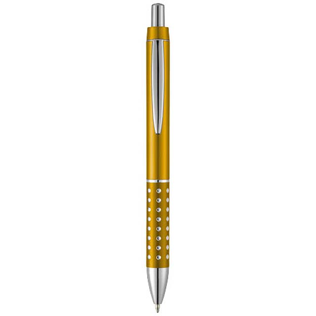 Kuličkové pero Bling s hliníkovým úchopem - žlutá