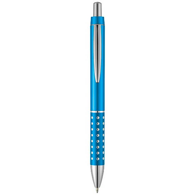 Kuličkové pero Bling s hliníkovým úchopem - nebesky modrá